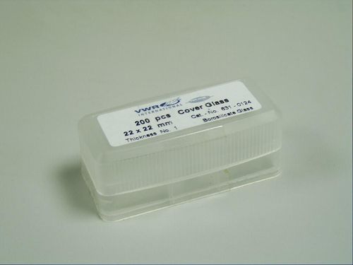 Coverslips 22x22mm No.1 Pack of 200