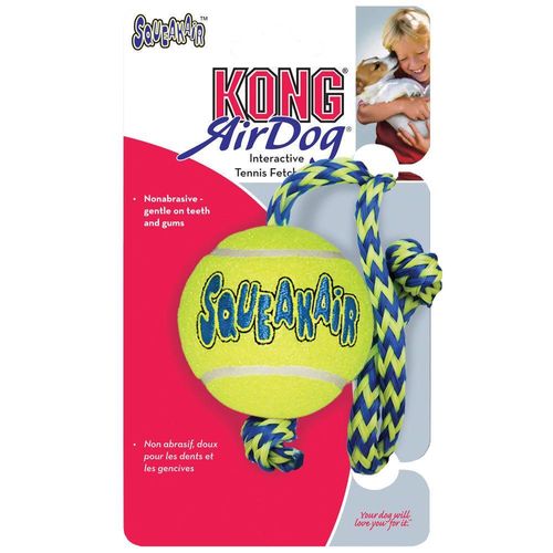 Kong Air Tennis Ball On Rope MED