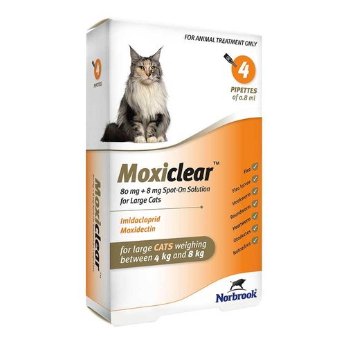 Moxiclear Spot On Large Cat