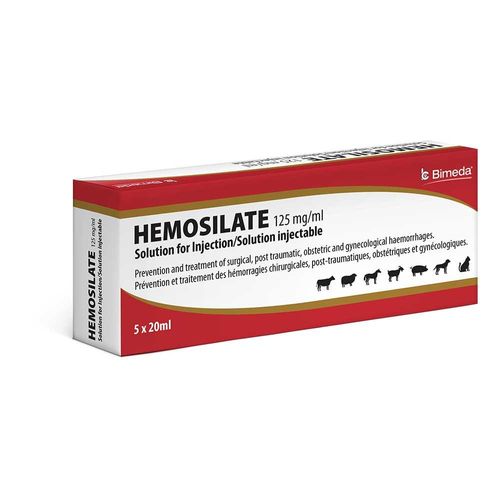 Hemosilate Solution Injection 125mg/ml 5X20ML