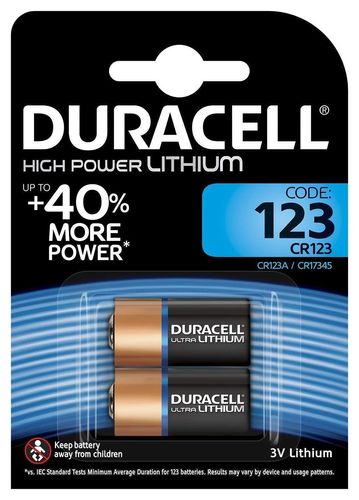 Duracell Ultra Lithium Battery 3v Pack of 2