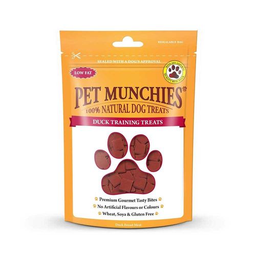 Pet Munchies Dog Duck Train Treats 8X50G