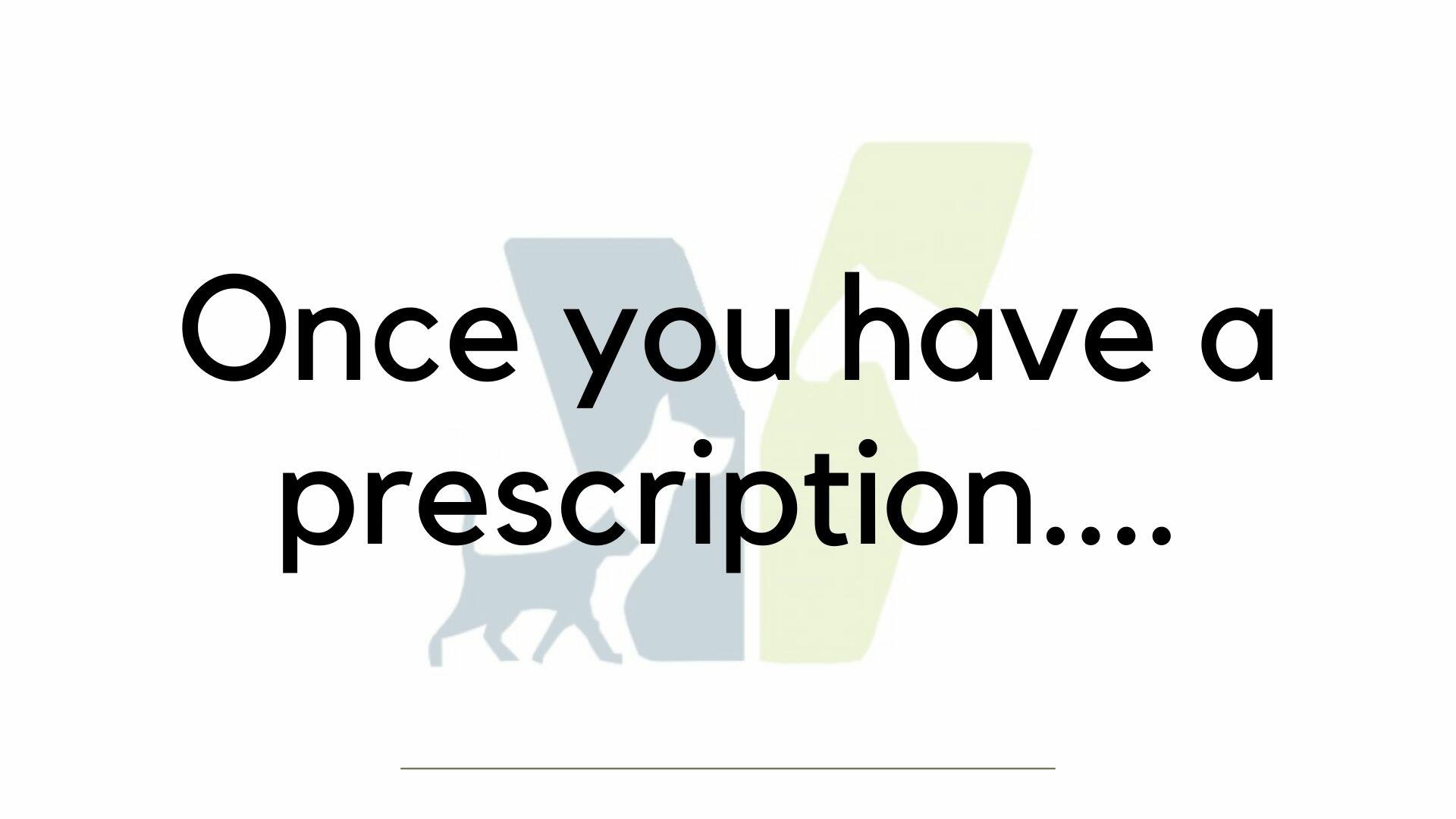 Get a pet prescription hot sale online