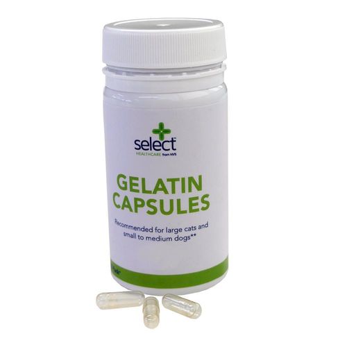 Gelatin Capsules Empty Hard No 1 Select Pack of 100