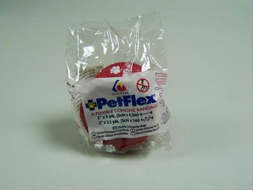 Pet Flex Red  5cm EA