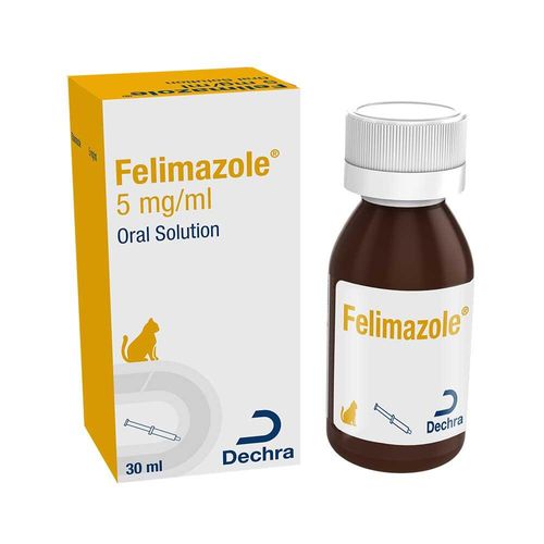 Felimazole Oral Solution 5mg/ml Cats