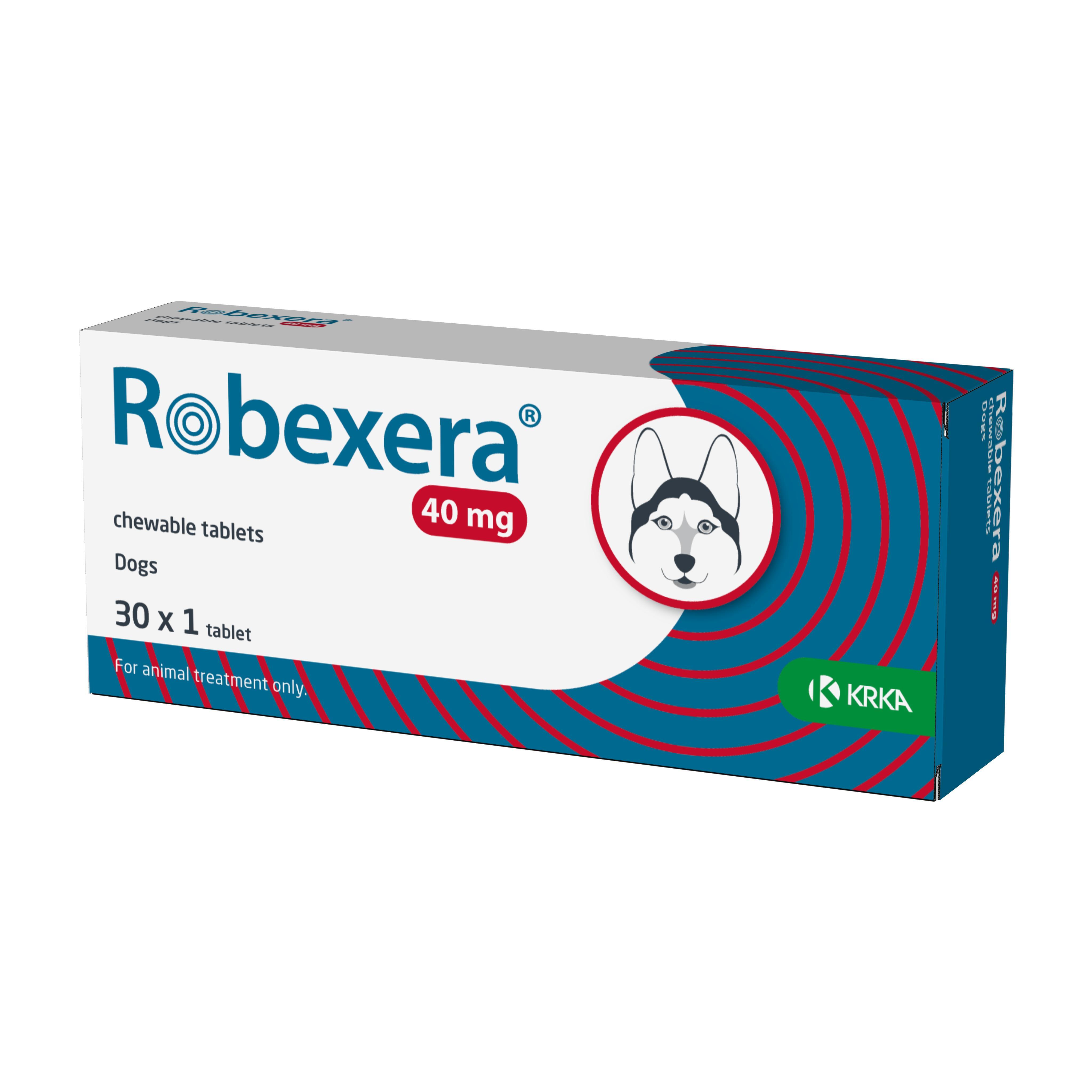 Robexera Robexera 40 mg Chewable Tablets for Dogs (POM-V) | Vets4u