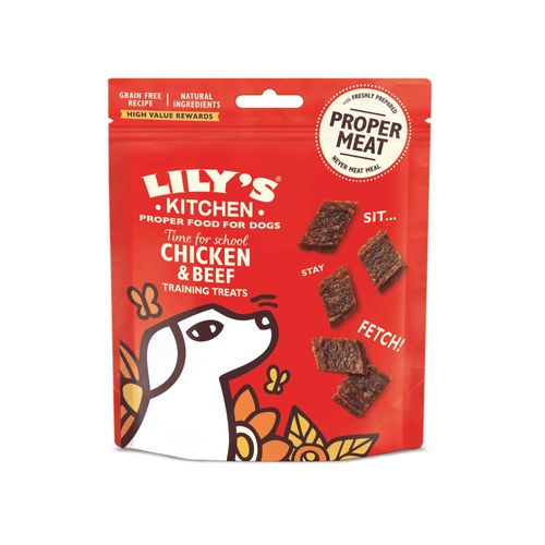 Lilys Kitchen Dog Chk/Bf Train Trt 70g