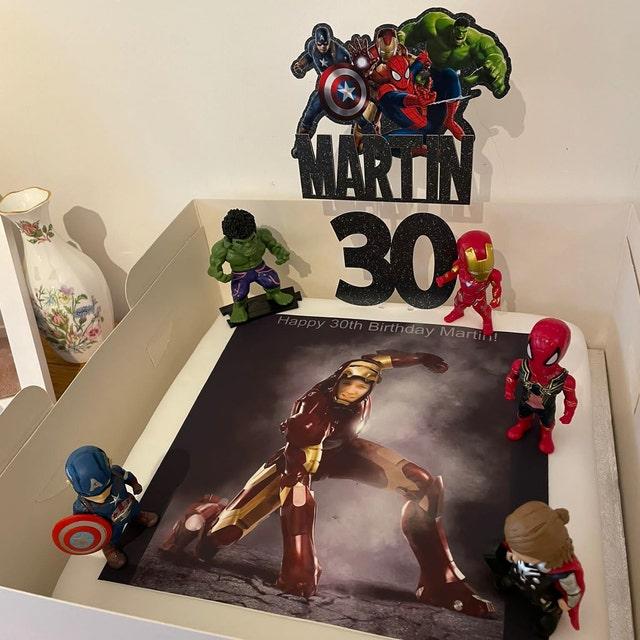 Avengers Cake Topper : Style 2 – ThemeLand Parties
