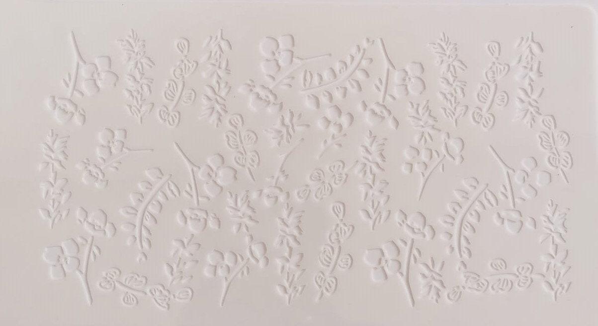 Primrose Pattern Cake Stencil / Flower Cake Stencil