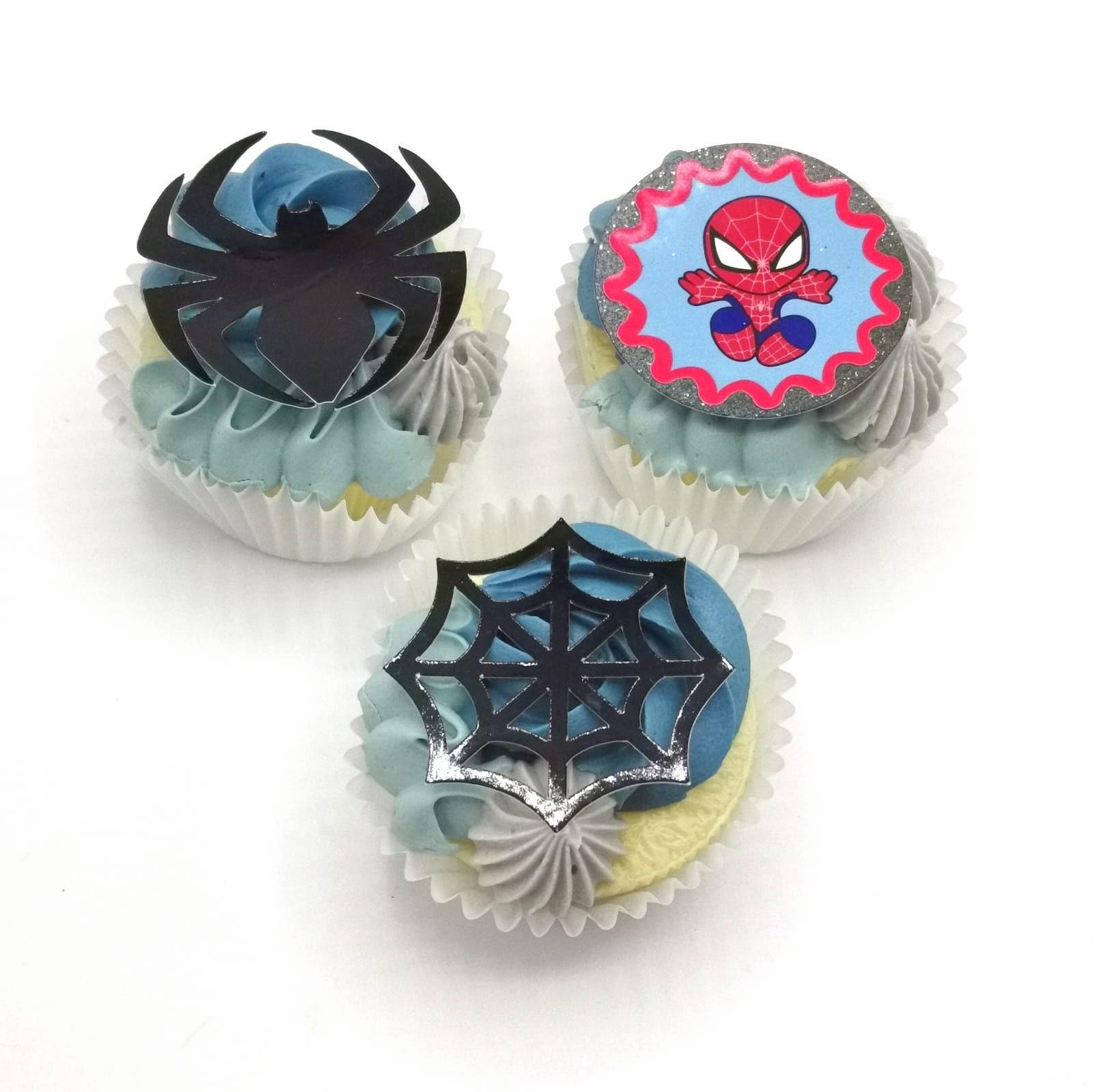 Spiderman (set of 6) Cupcake Toppers