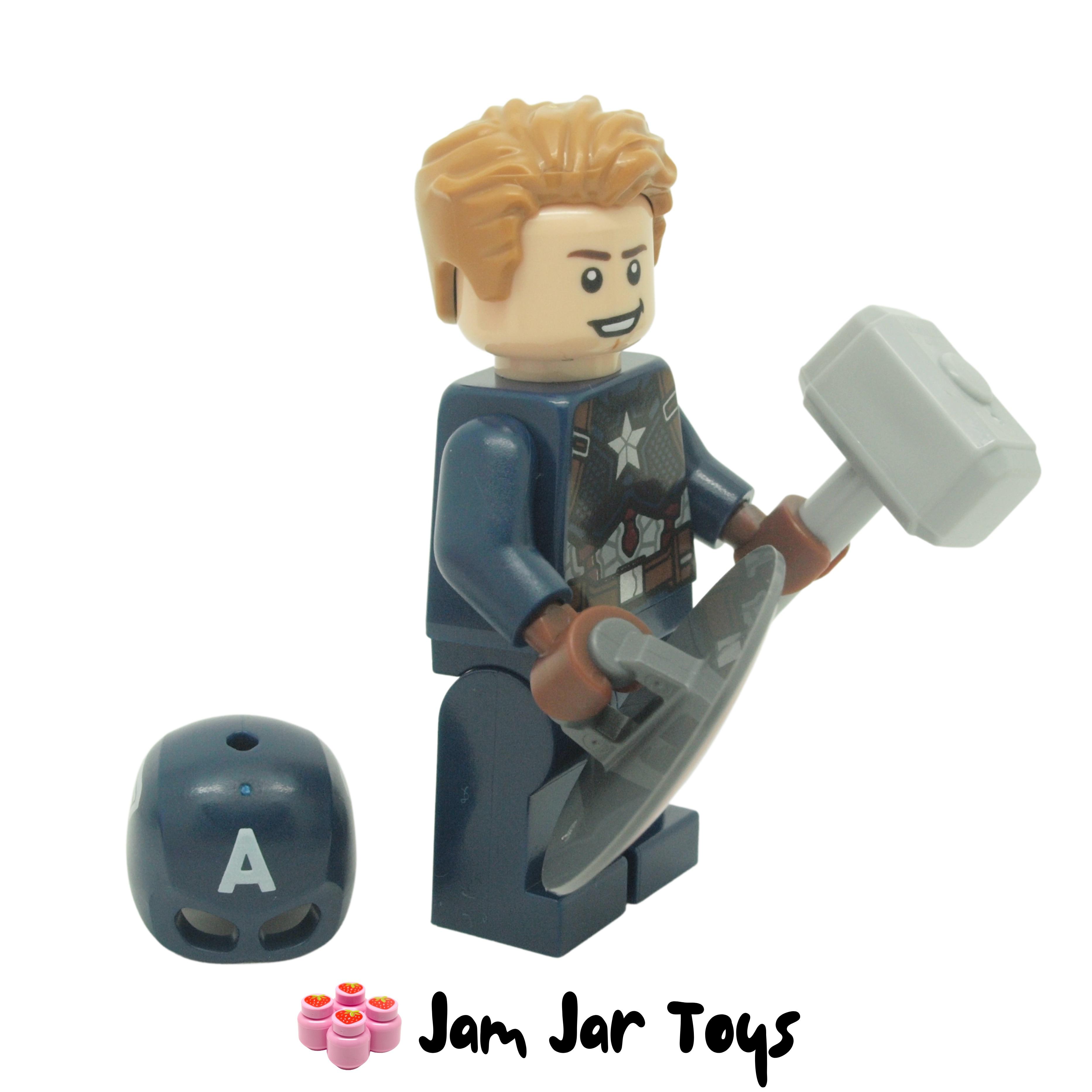 New Captain America Minifigure Marvel Super Heroes Lego Avengers 76192