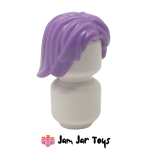LEGO® Medium Lavender Nymphadora Tonks Hair Mid-Length Tousled With Centre Parting. H212