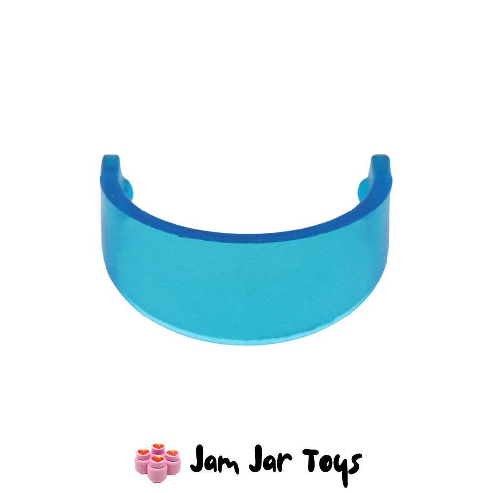 LEGO Trans-Dark Blue Visor For Standard Helmet