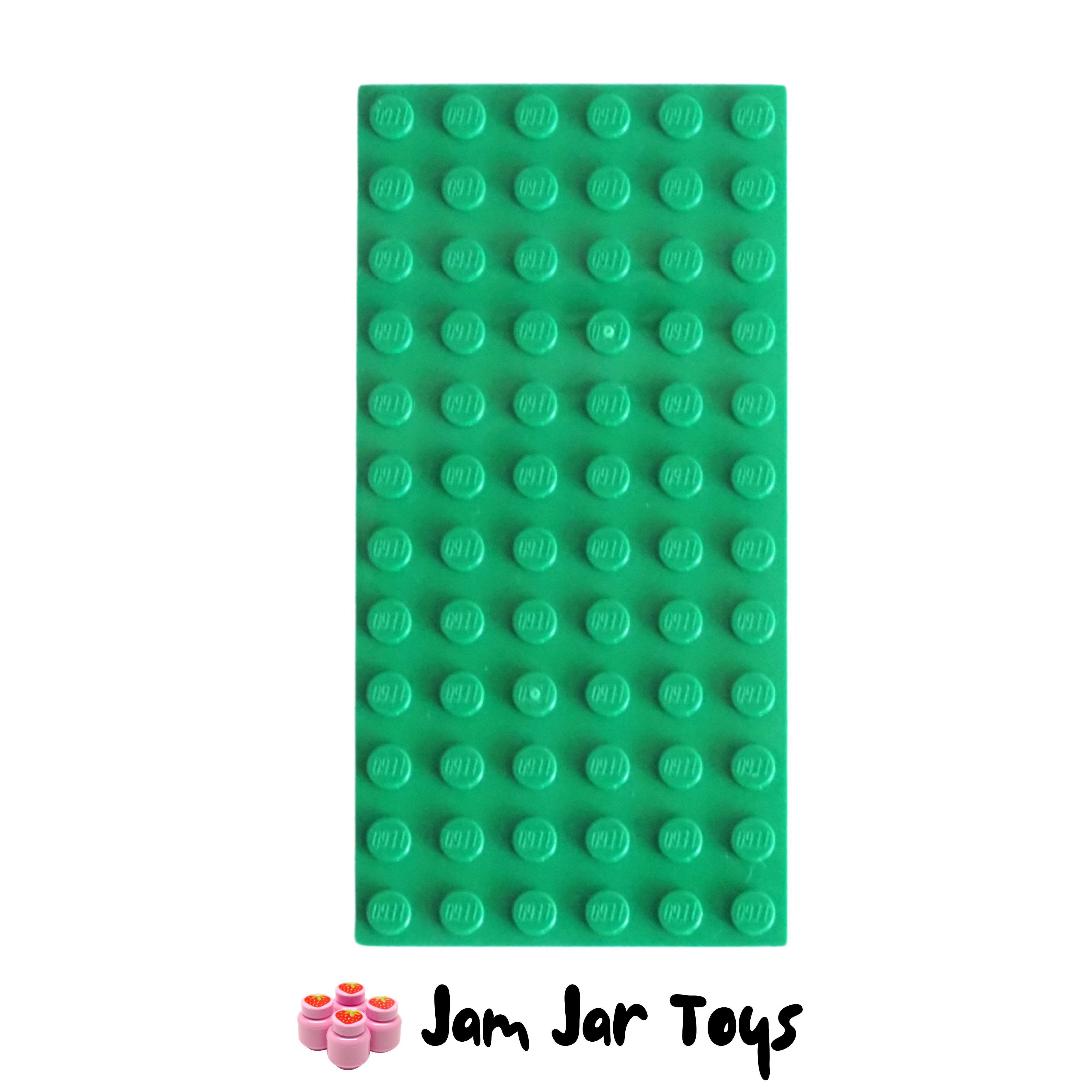 LEGO Base Plate - Green 6 x 12 Stud
