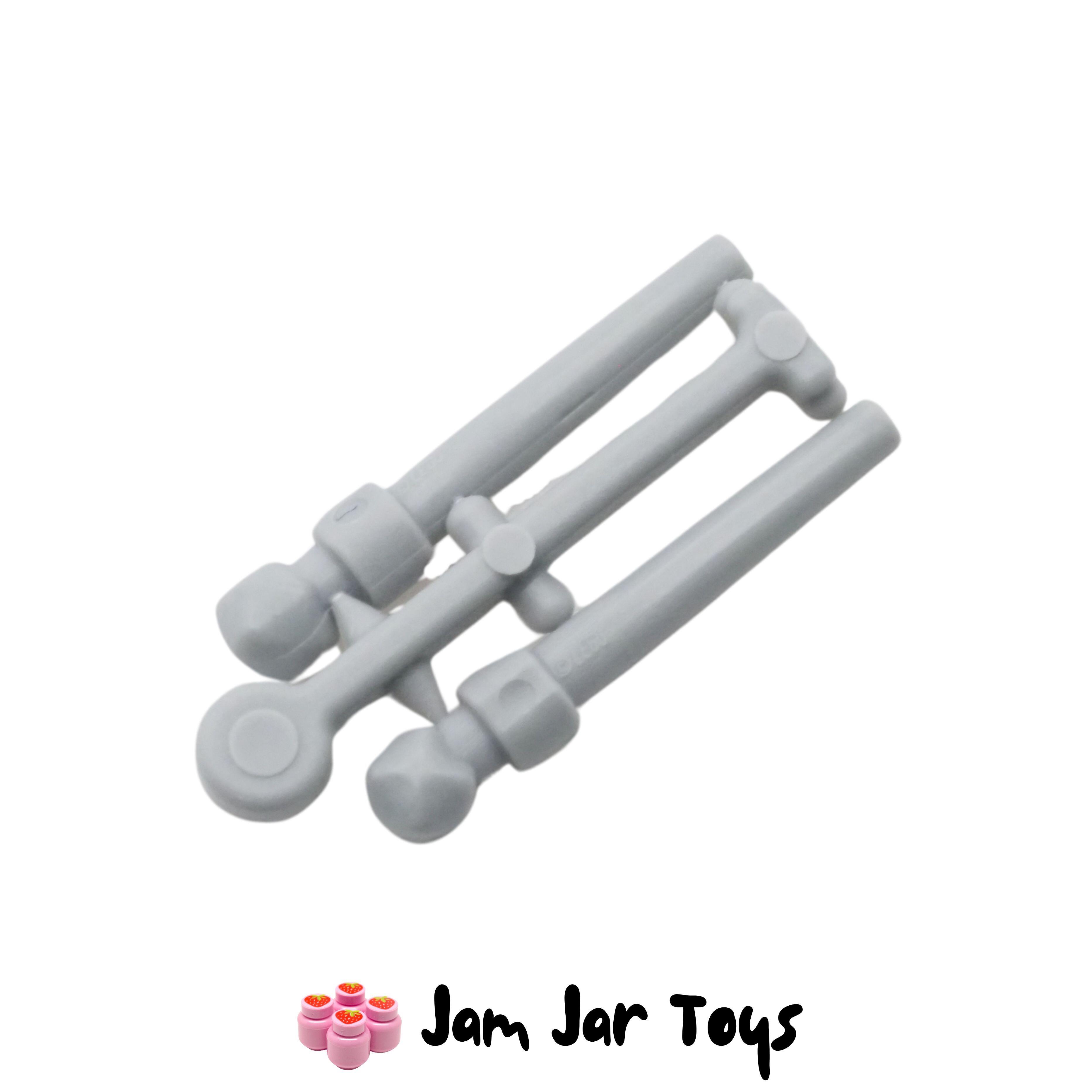 LEGO  Light Bluish Grey Wands 1 Sprig of 2.