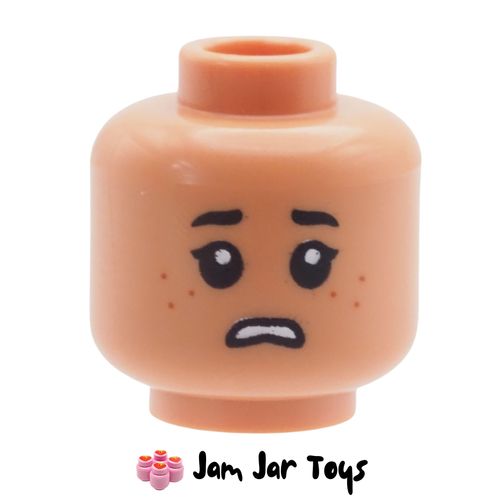 LEGO Minifigure Head – Isabella Delgado Scared