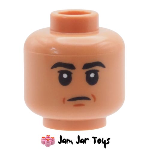 LEGO Head – Nougat Boba Fett, Dual-Sided Expression Frowning