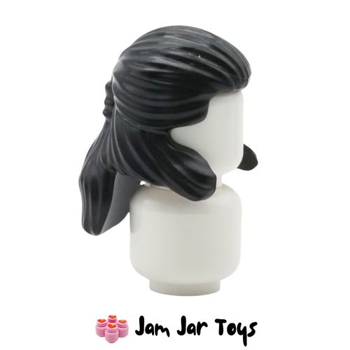 LEGO Black Hair Pulled Back