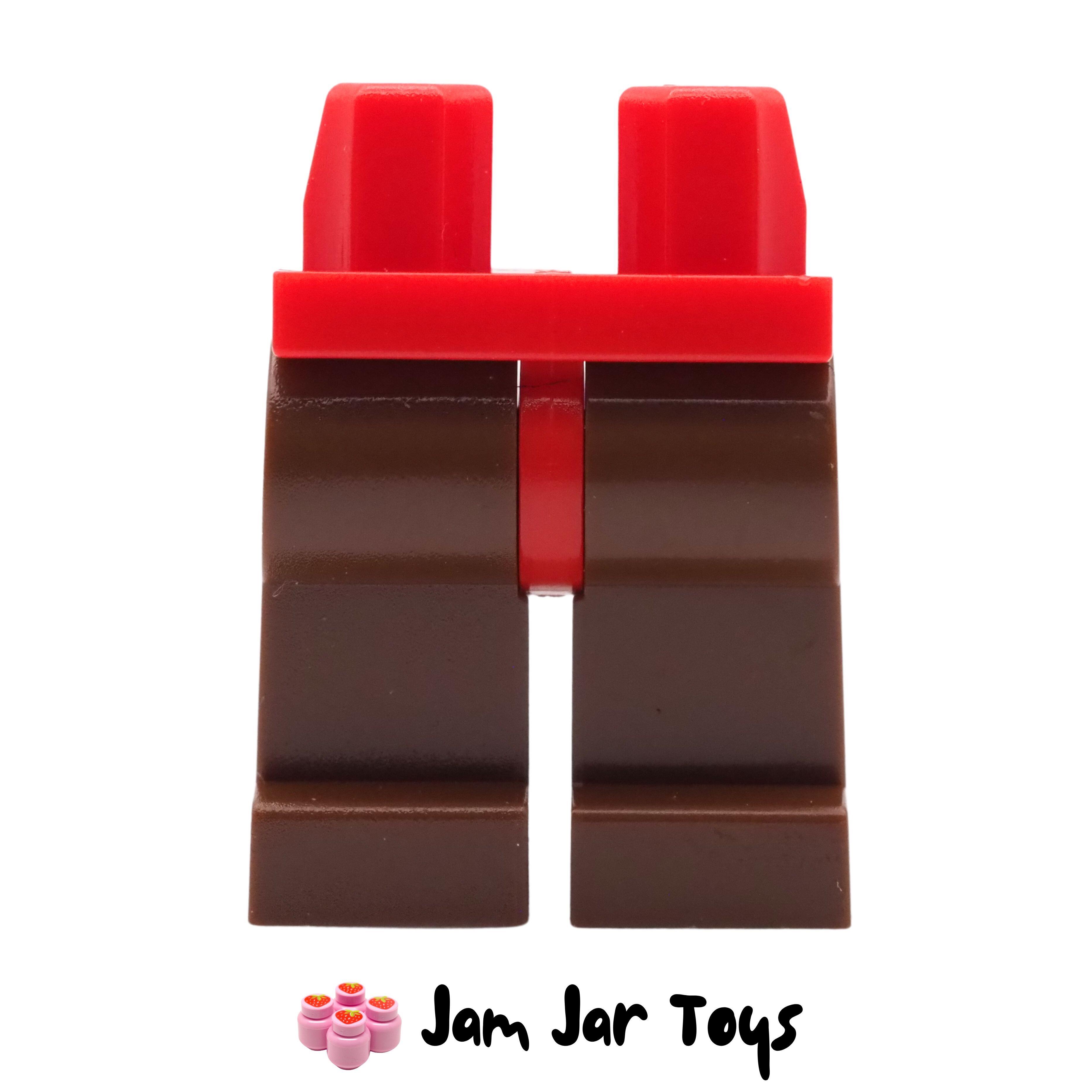 LEGO Reddish Brown Legs and Red Hips.