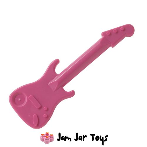 LEGO Pink Plain Electric Guitar.