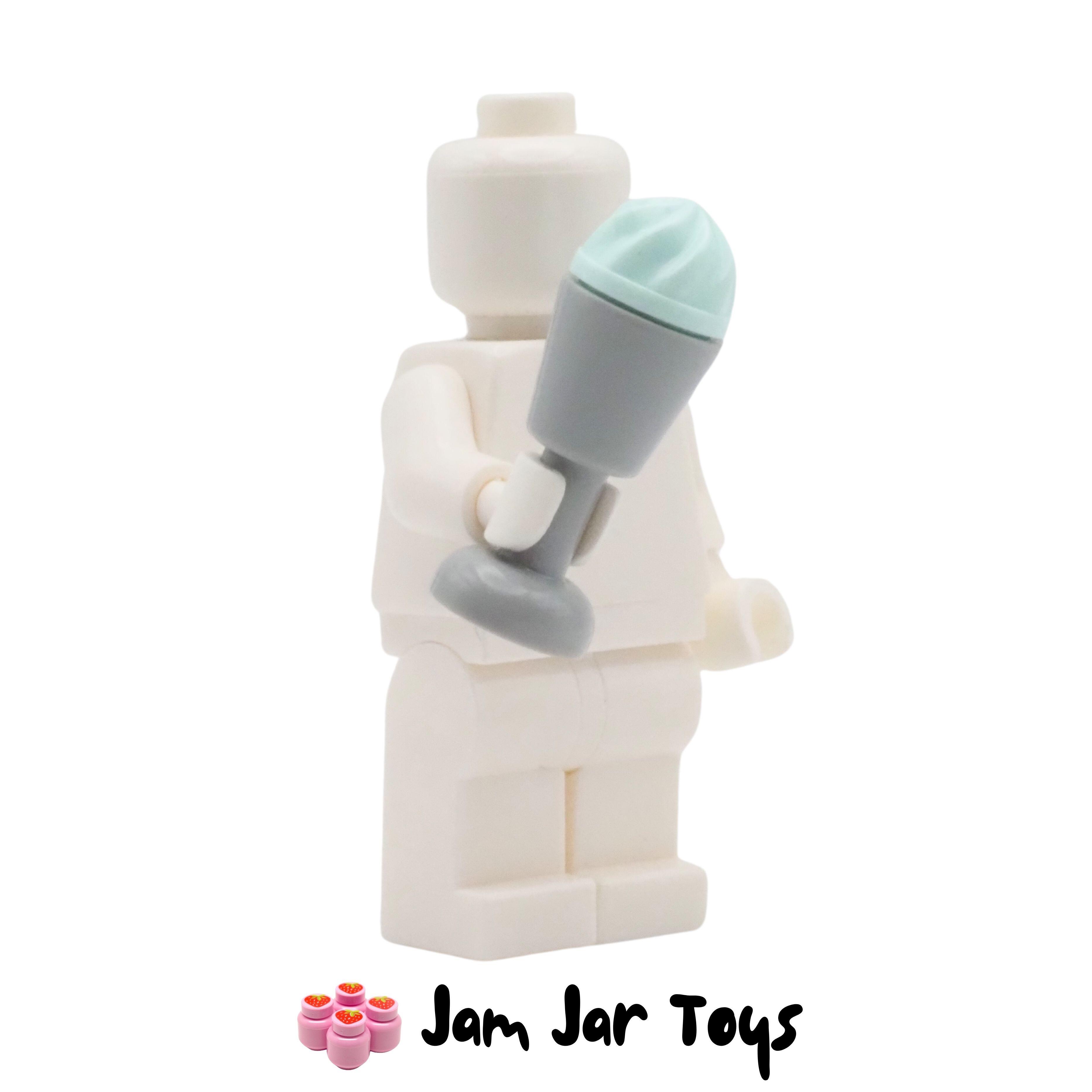 LEGO Light Bluish Grey Goblet With Aqua Mint Ice Cream