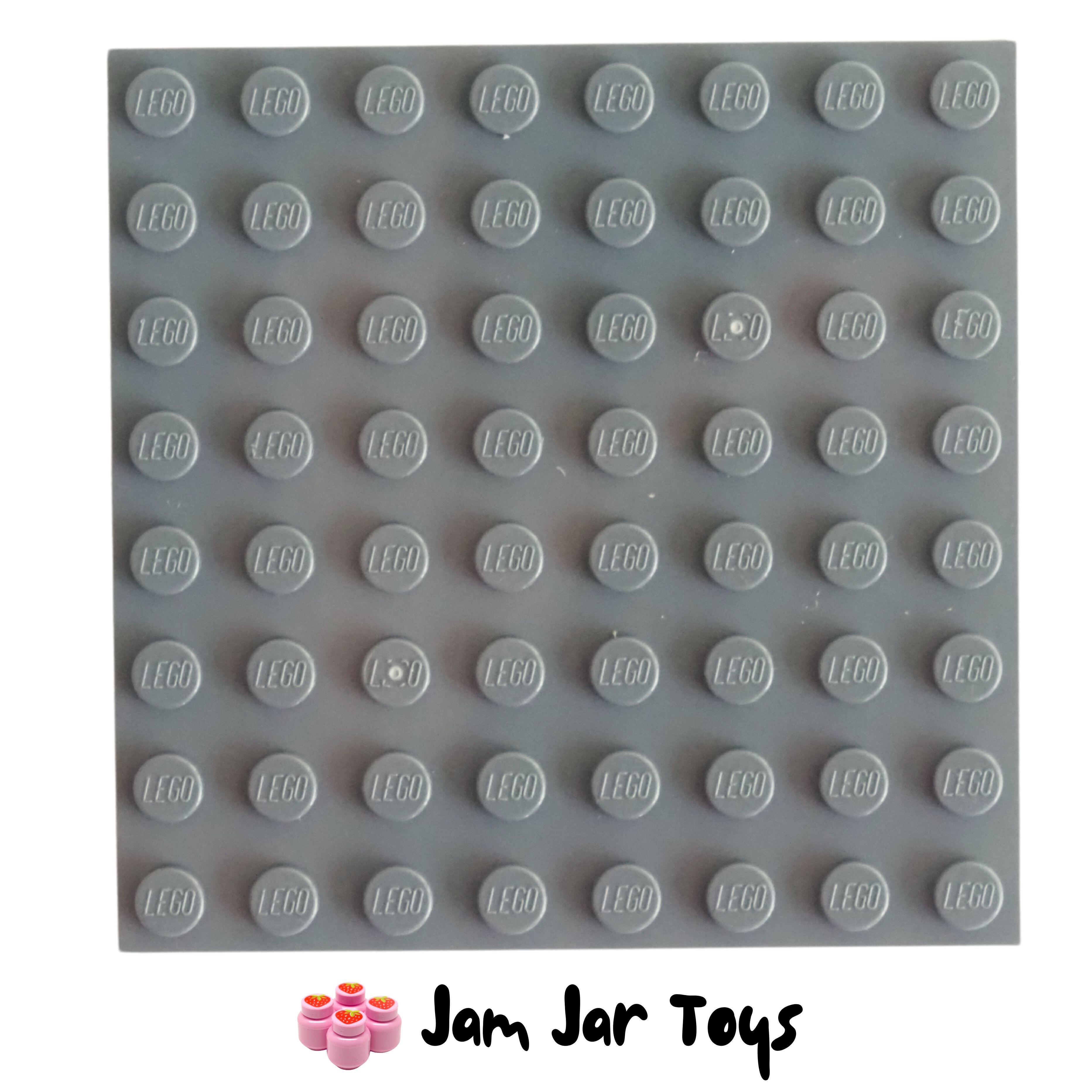 LEGO Base Plate - Dark Bluish Grey 8 x 8 Stud