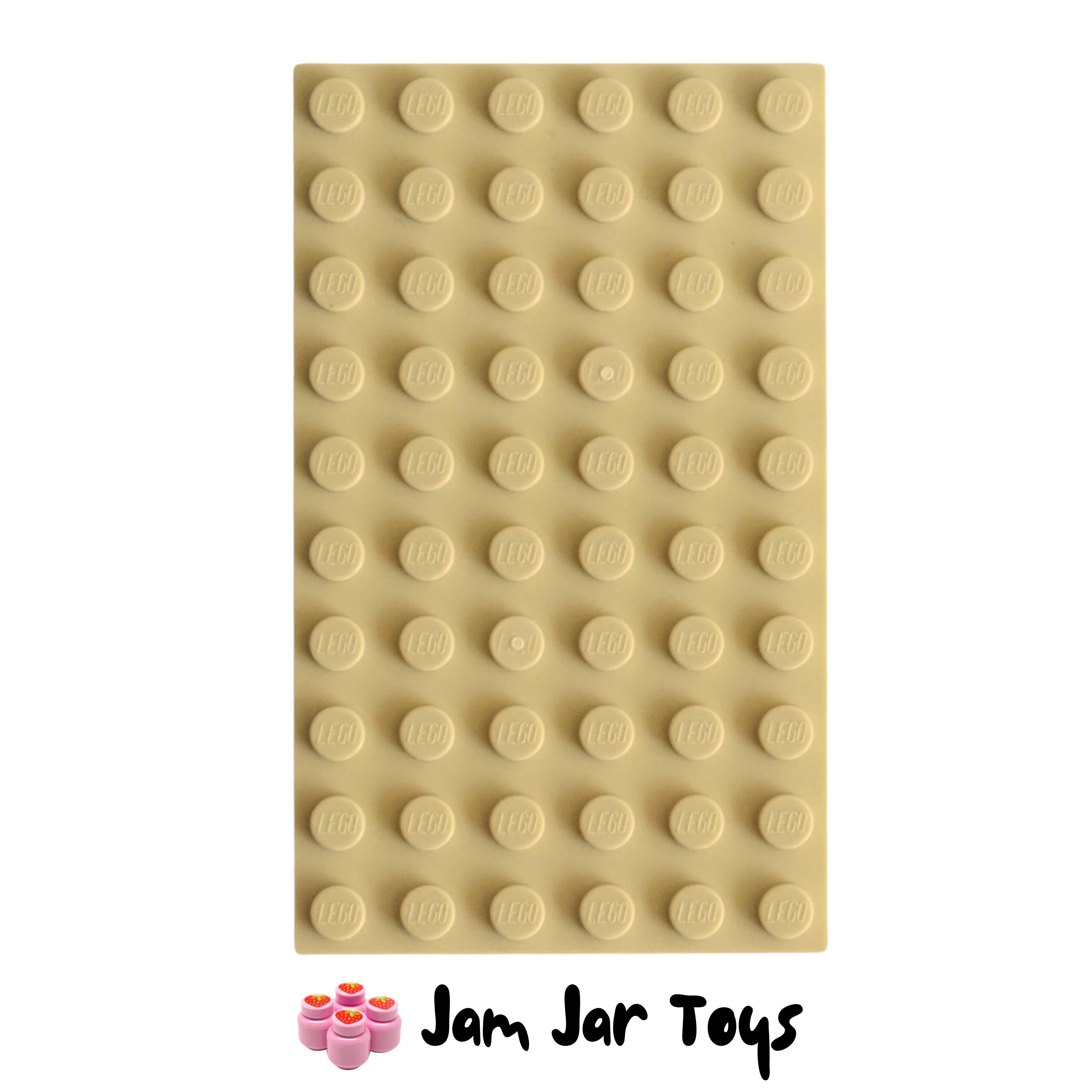 LEGO Base Plate - Tan 6 x 10 Stud,