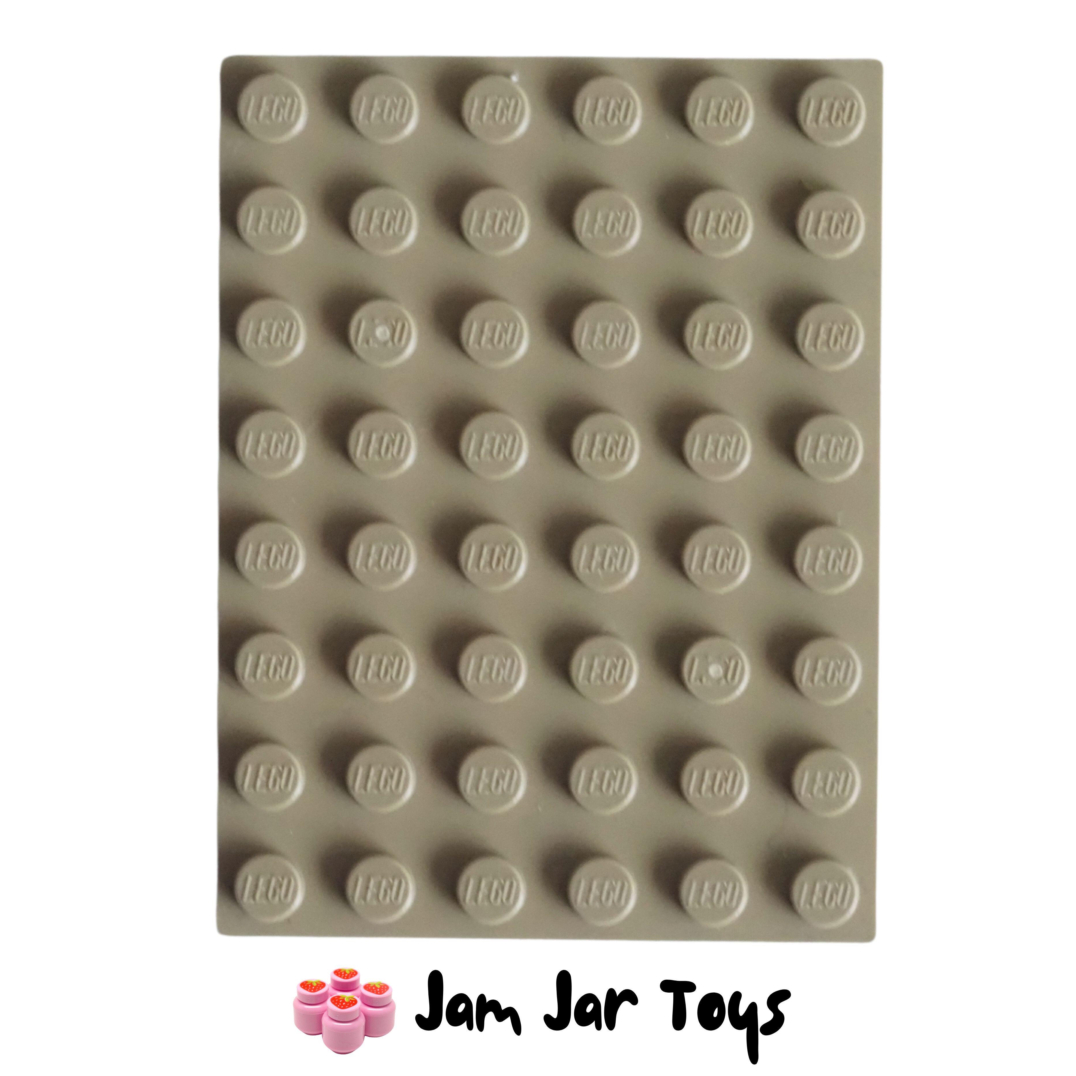 LEGO Base Plate - Dark Tan 6 x 8 Stud