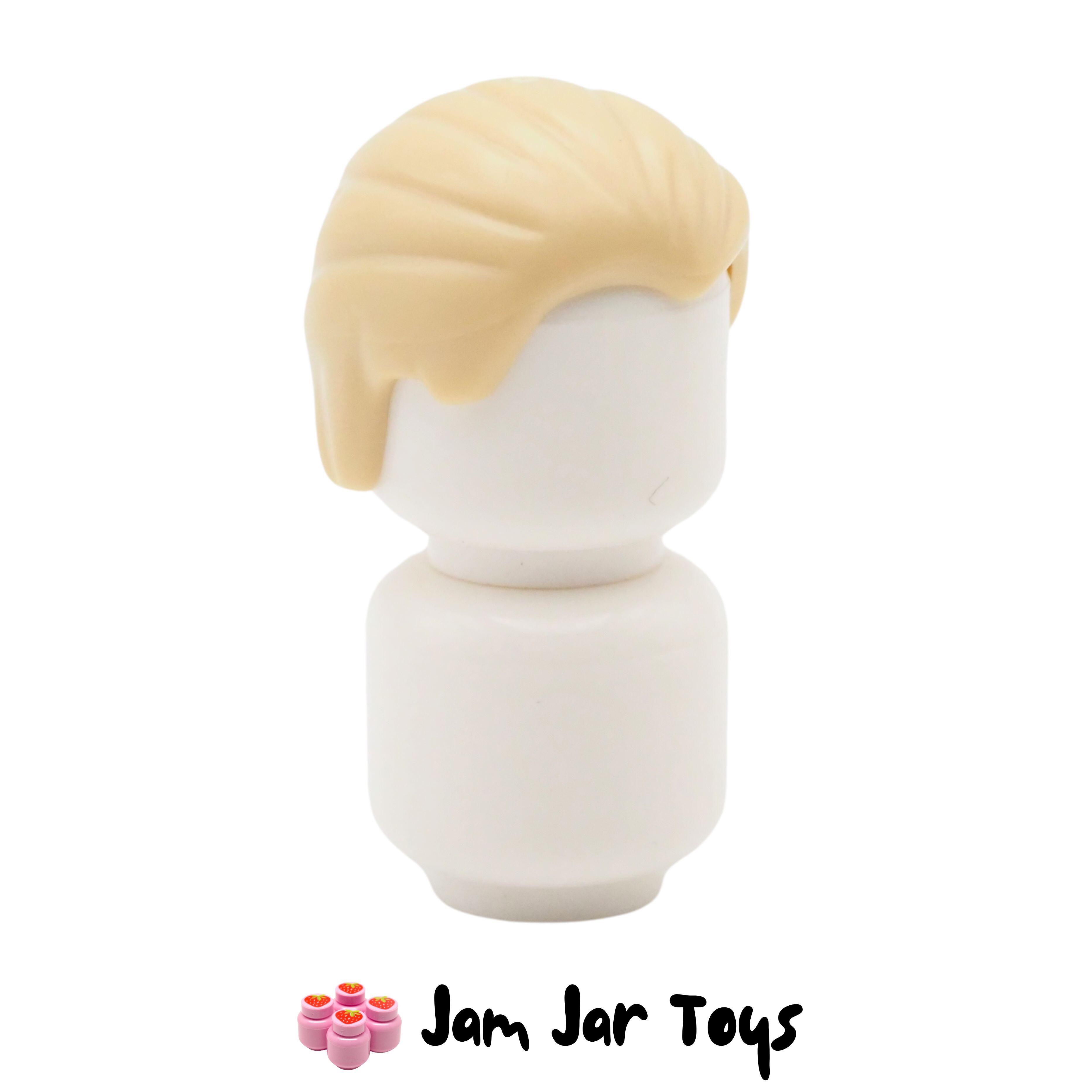LEGO Tan Slick and Combed Back Hair.