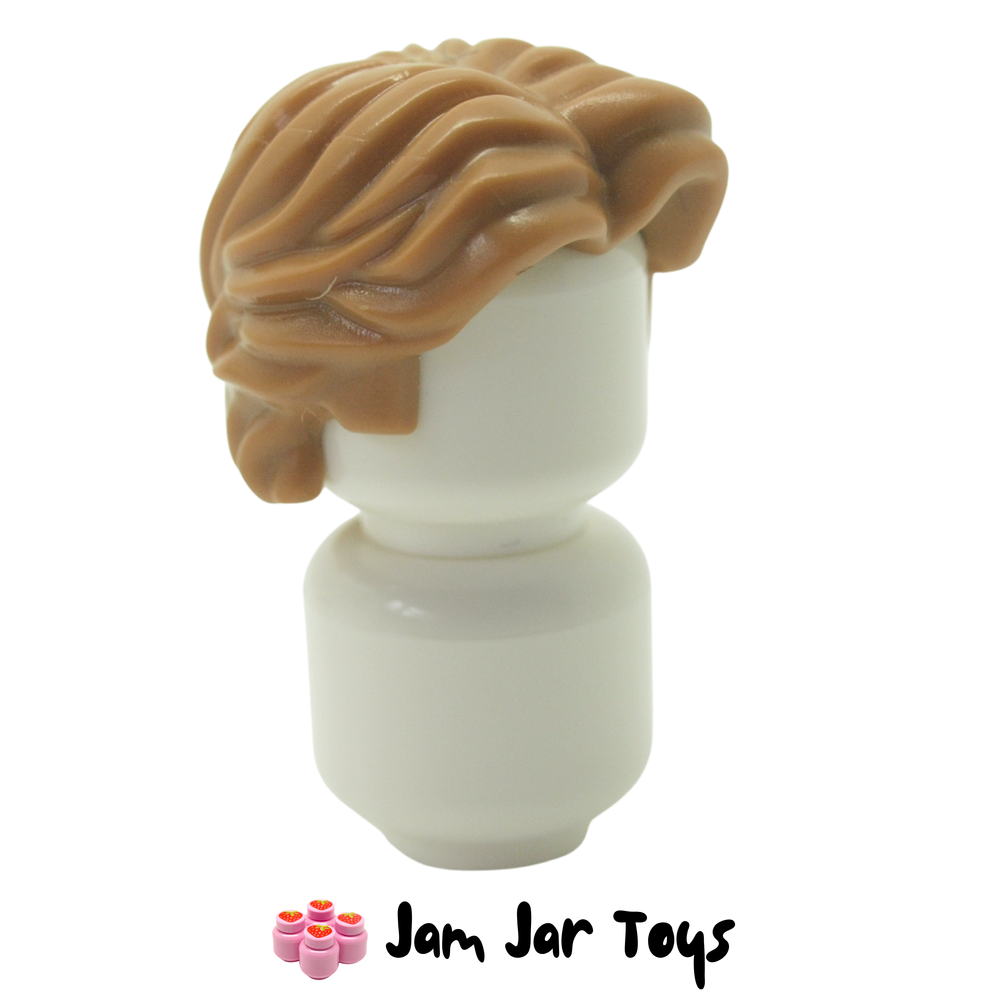 LEGO Medium Nougat Short Wavy Hair