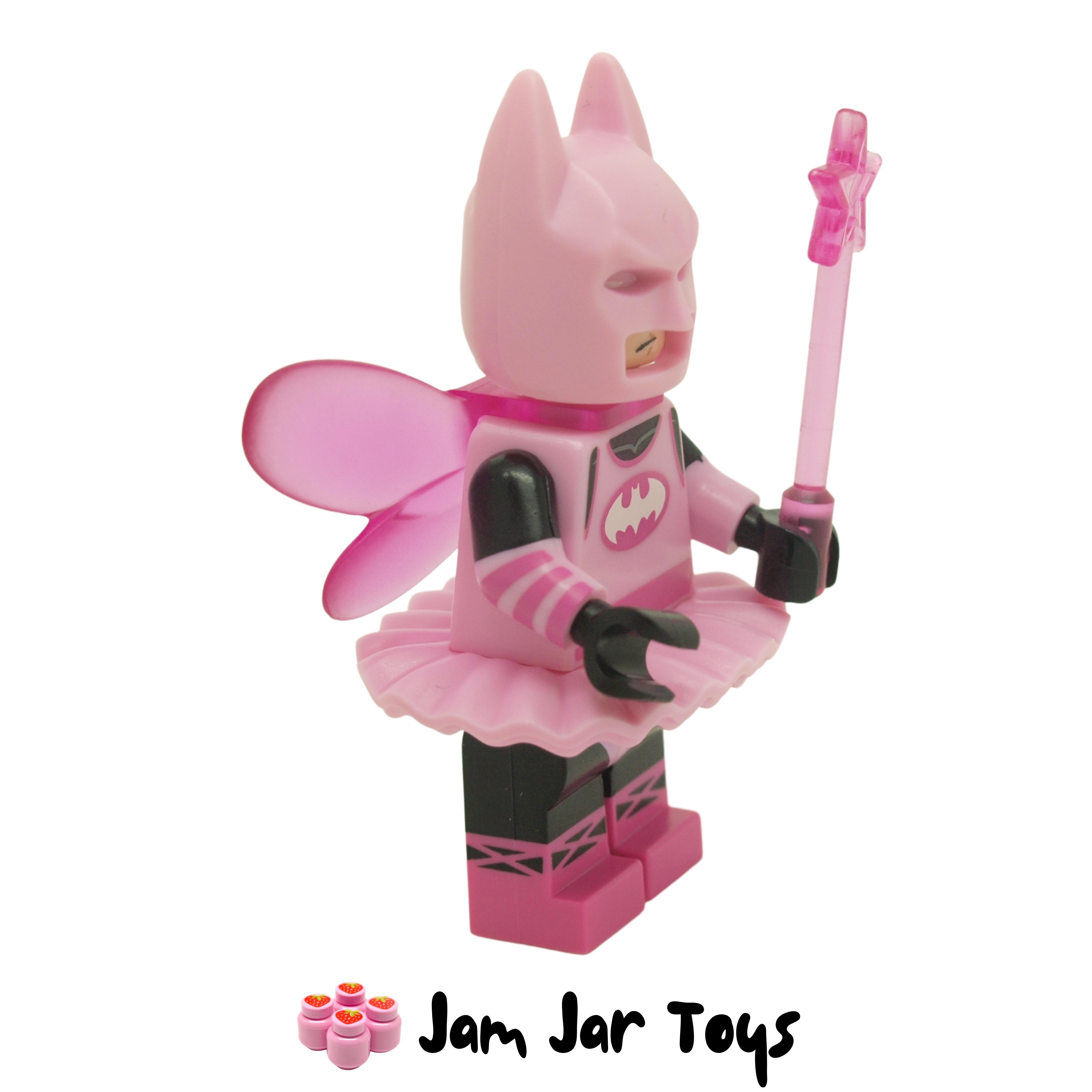 Lego Pink Batman Keychain