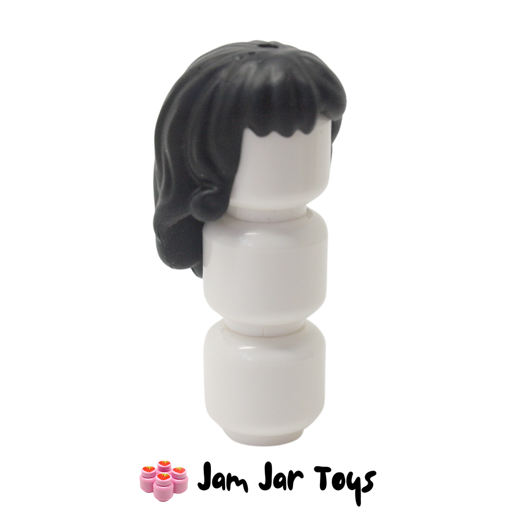 LEGO Friends Savannah Black Long Hair with Curly Ends