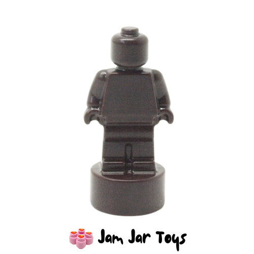 LEGO Dark Brown Minifigure Trophy Statuette.