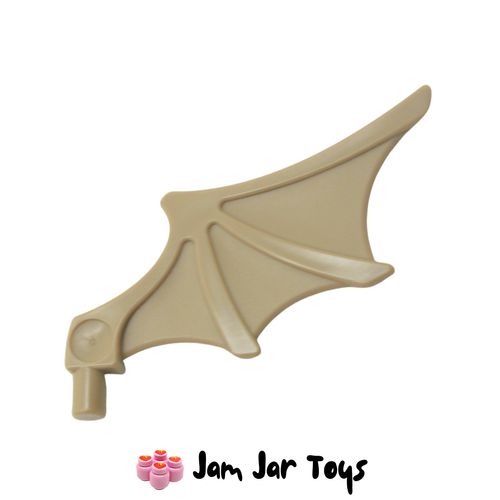 LEGO Dark Tan Bat Wing, Chima Bat Wing