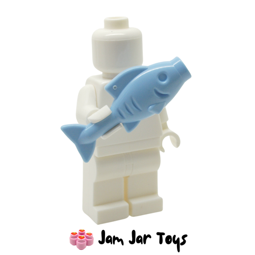 LEGO Bright Light Blue Fish.