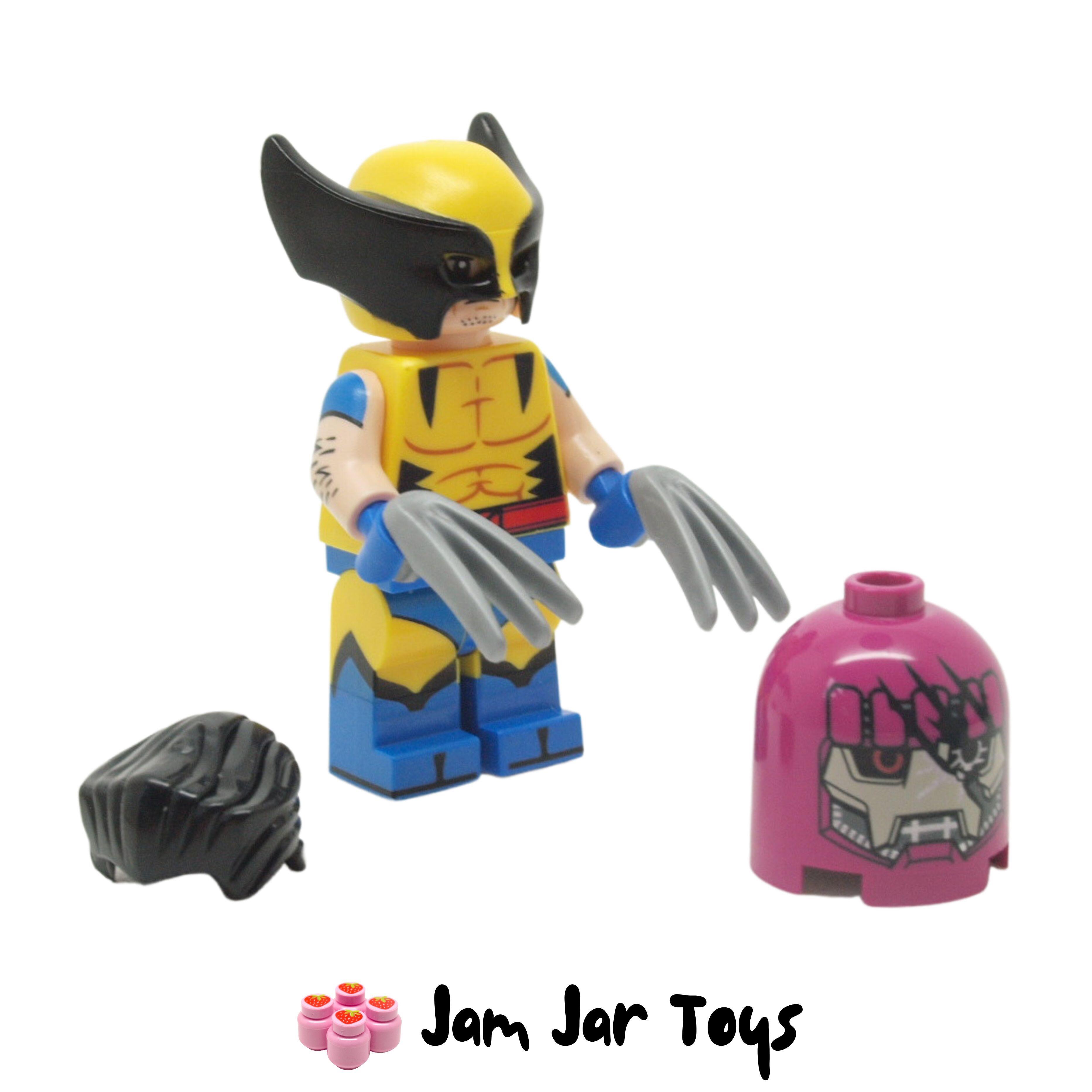 Lego discount wolverine minifigures