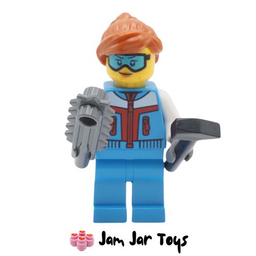 LEGO CITY Minifigure Ice Sculptor - Female.