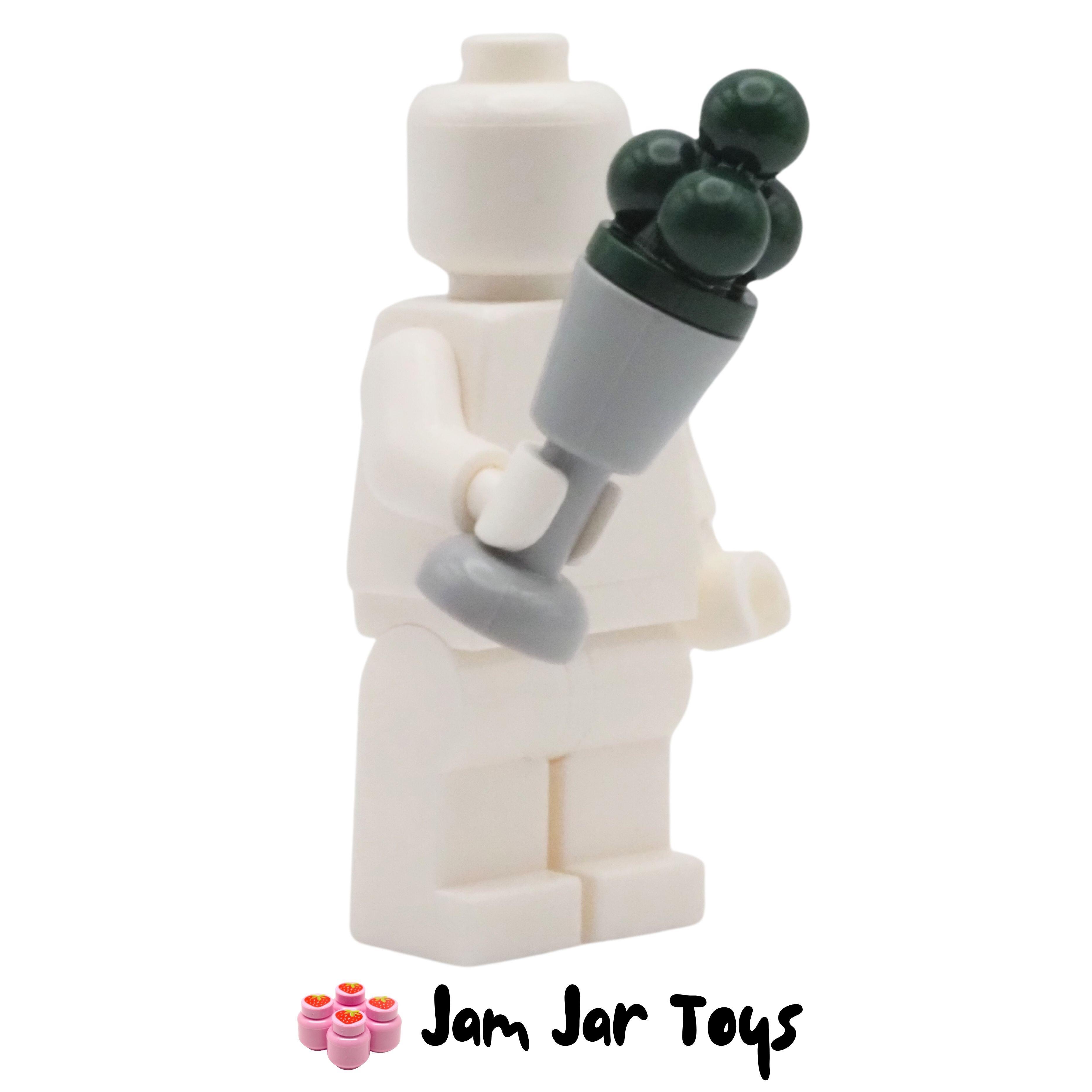 LEGO Light Bluish Grey Goblet With Dark Green Ice Cream