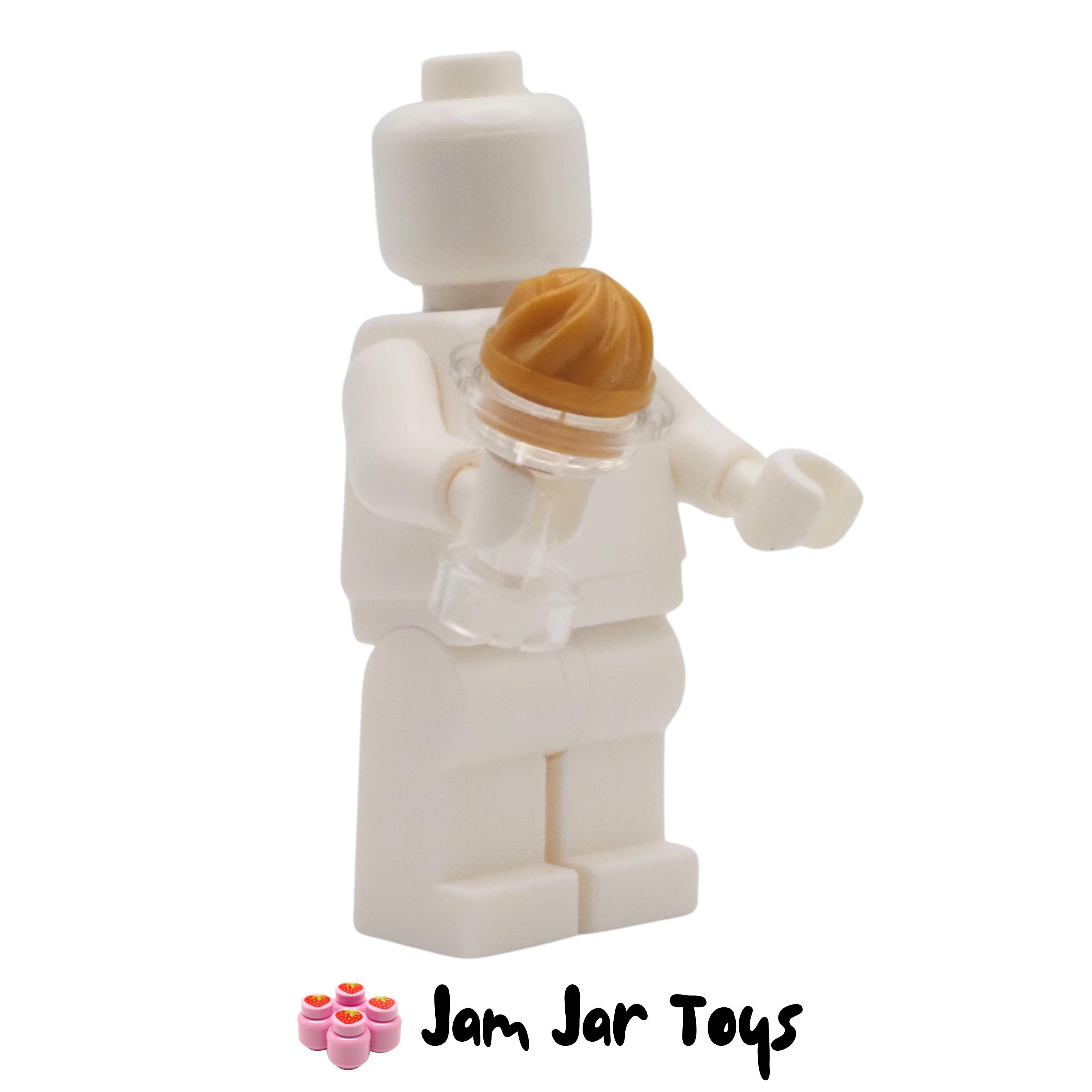 LEGO Trans Clear Sundae Dish With Pearl Gold / Toffee Ice Cream