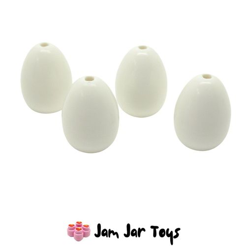 LEGO Dinosaur Eggs White x4.