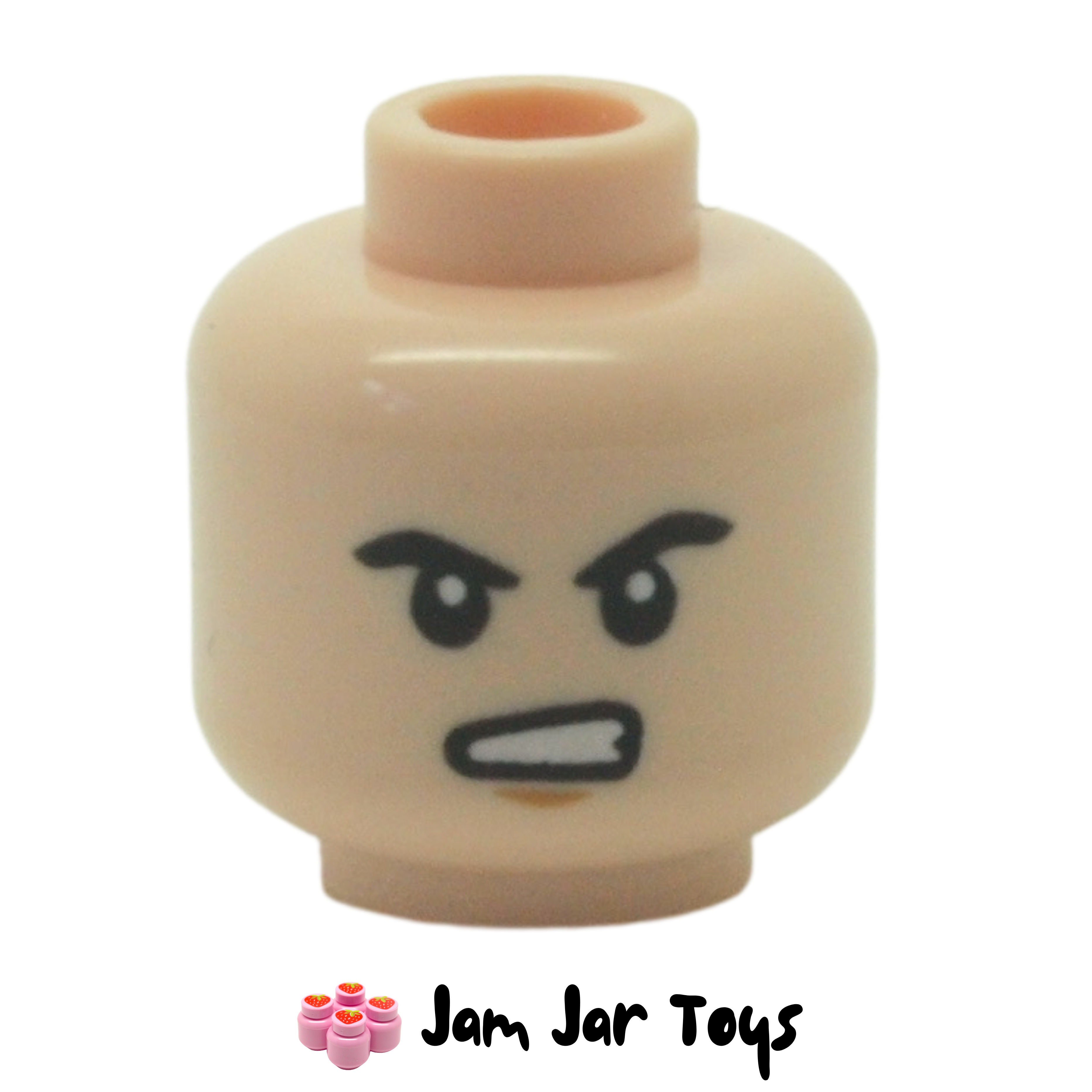 Angry lego head hot sale