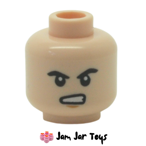 LEGO Draco Malfoy Minifigure Head Angry