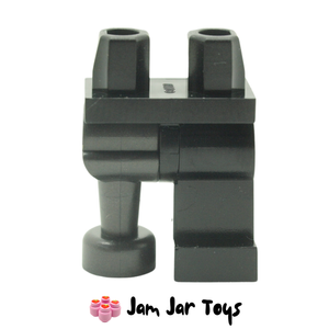 LEGO® Pearl Dark Grey Pirate Peg Leg; Black Left Leg L73