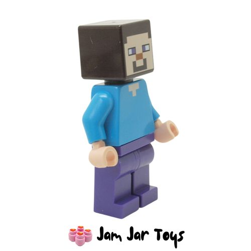 LEGO Steve Minecraft Mini Figure MIN009 Side View