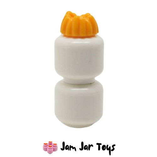 LEGO Bright Light Orange Hair Small Tuft.