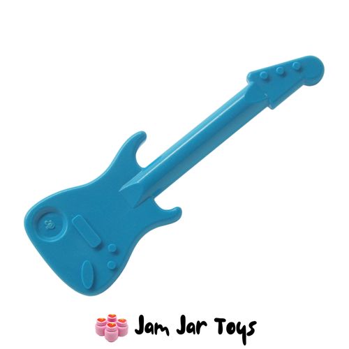 LEGO Blue Plain Electric Guitar.