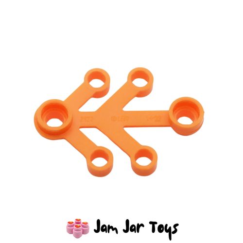 LEGO Orange Leaves 4 x 3.