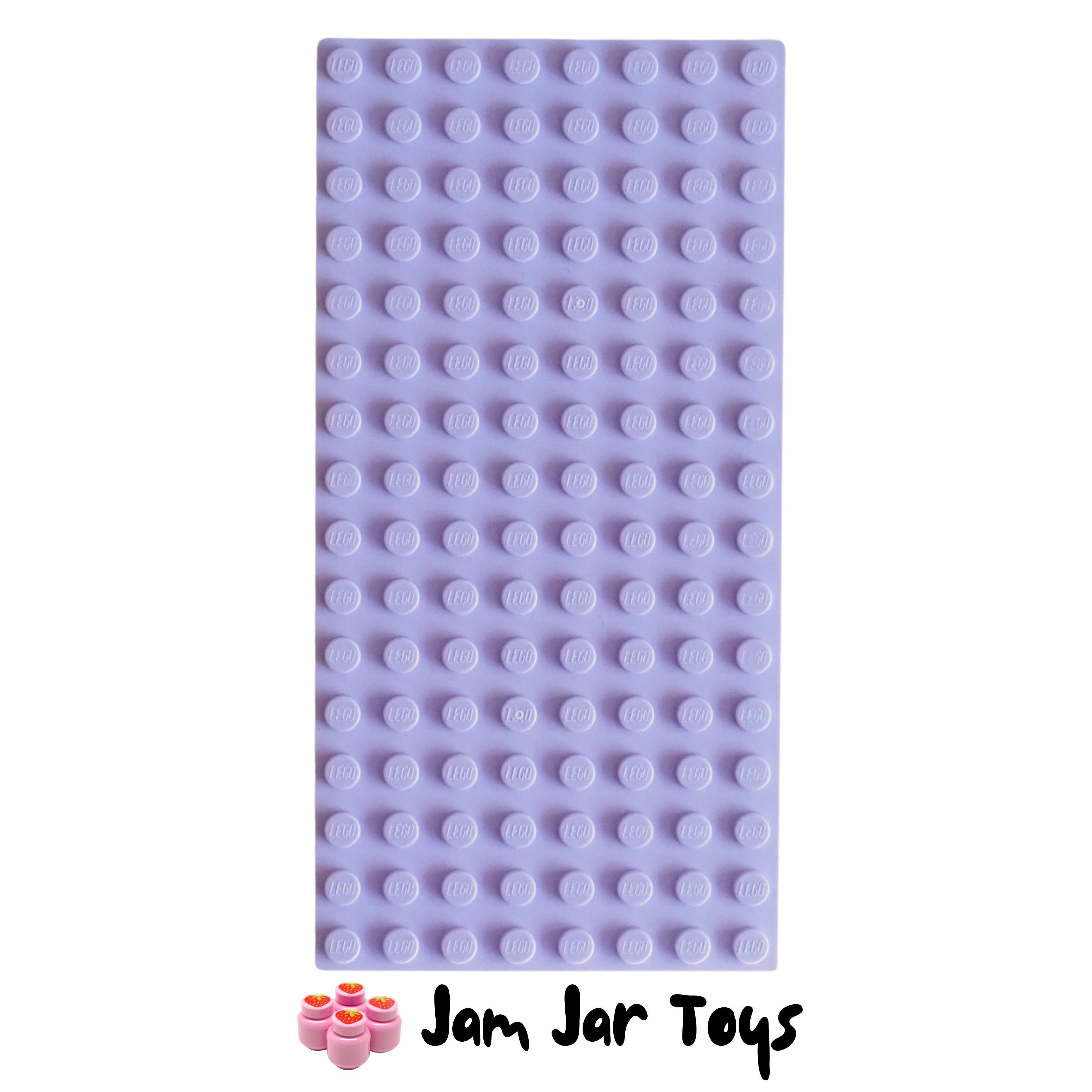 LEGO Base Plate - Lavender 8 x 16 Stud