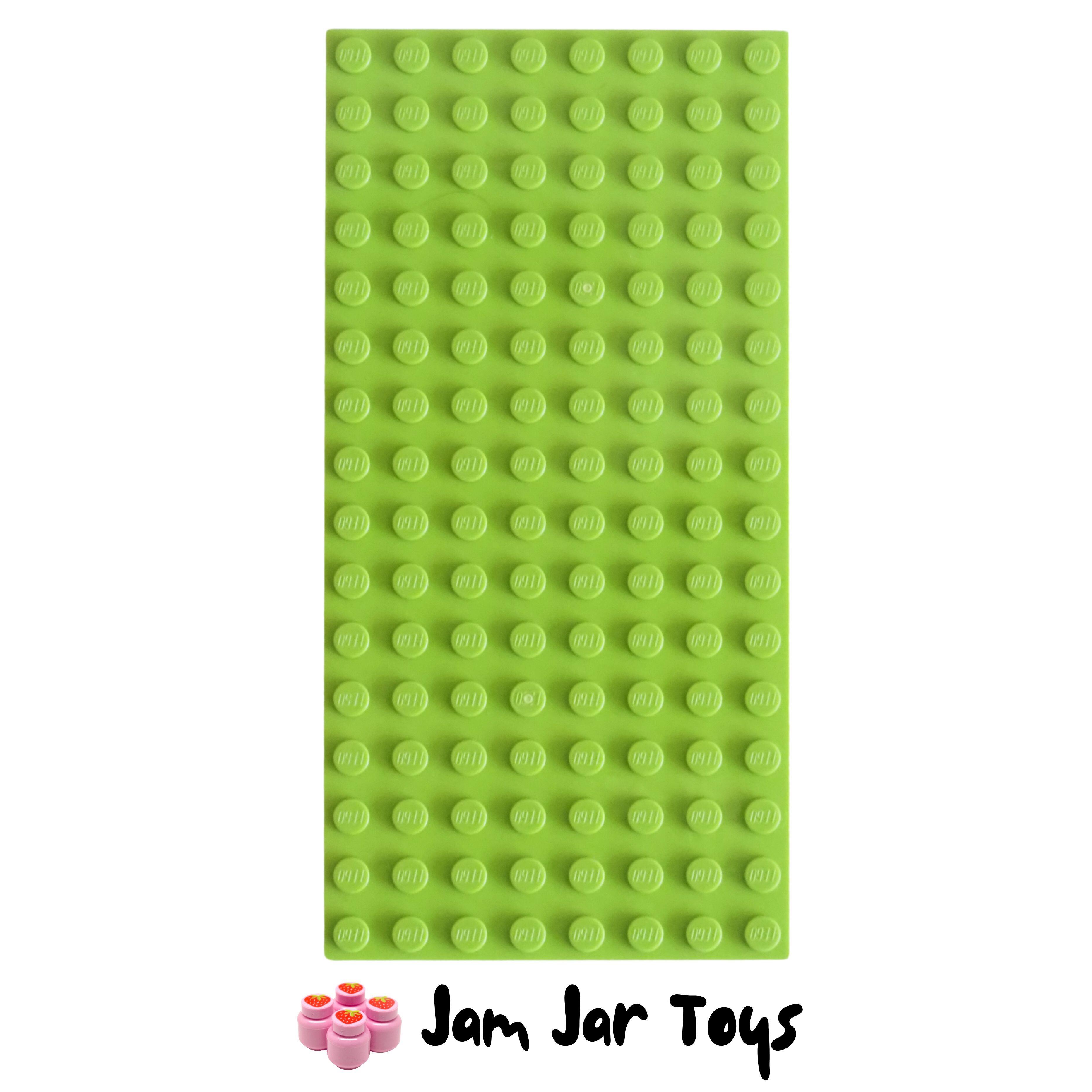 LEGO Base Plate - Lime 8 x 16 Stud